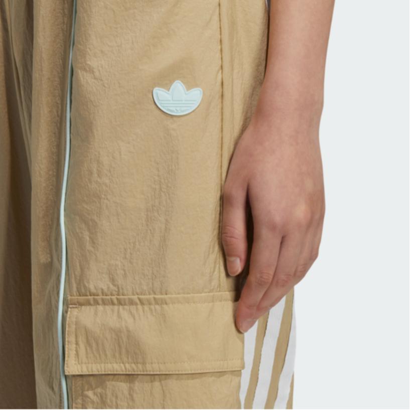 Adidas Originals Tp Next Gen Multi-Pocket Spliced Cuffed Retro Sports Pants Women Pants Khaki HC6585