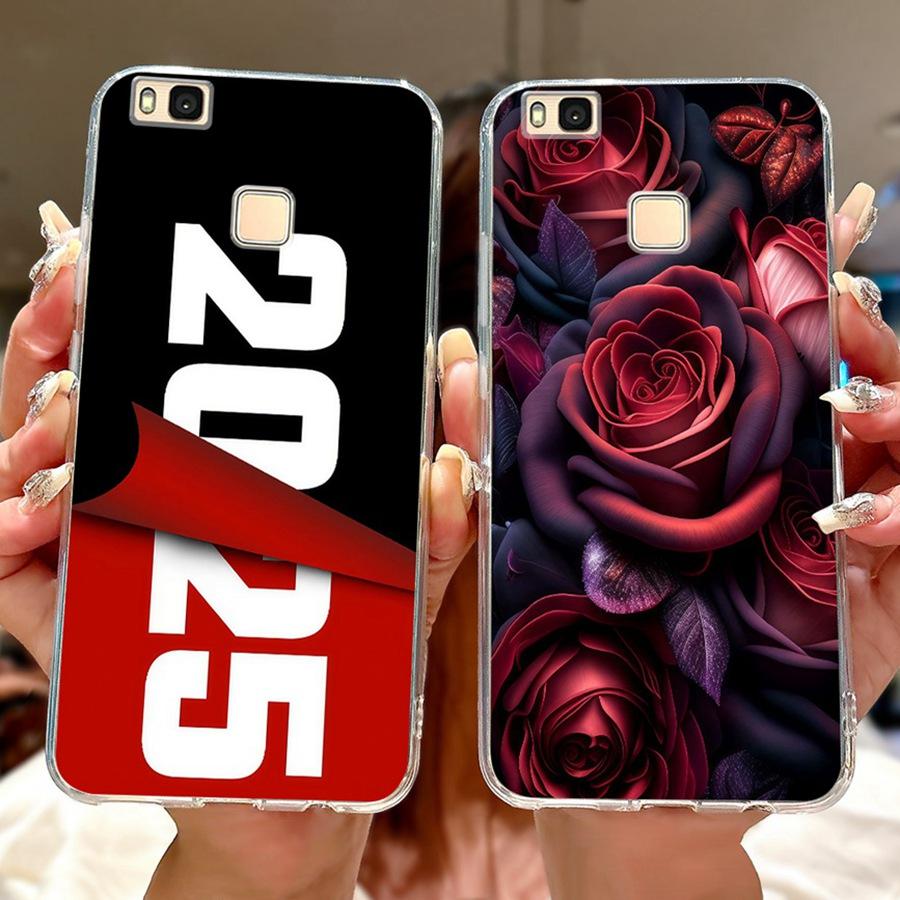 For Huawei P9 Lite Case VNS-L21 VNS-L31 Luxury flower Painted Proective Cover Soft Silicone Phone Case For HuaweiP9Lite Funda
