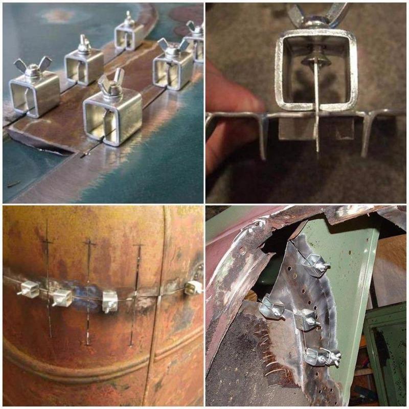8pcs Magnetic Welding Clamps Jig Holder Welding Fixture Adjustable Magnet Welder Hand Tools Metal Working Tools