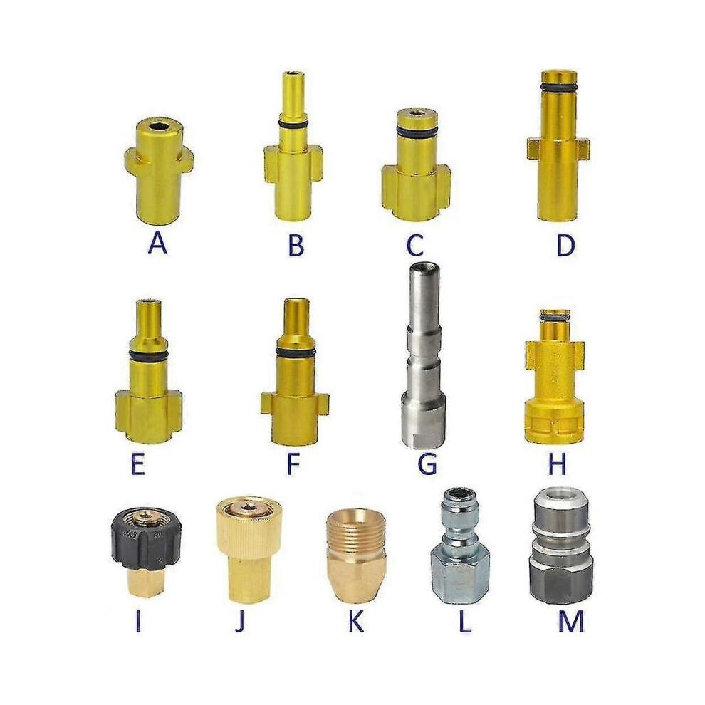 (D.) Karcher Bort Nilfisk Nilfisk Nilfisk Bosch Lavor Hochdruckreinigerpistole Bajonettanschluss Schaumlanze Düsenadapter