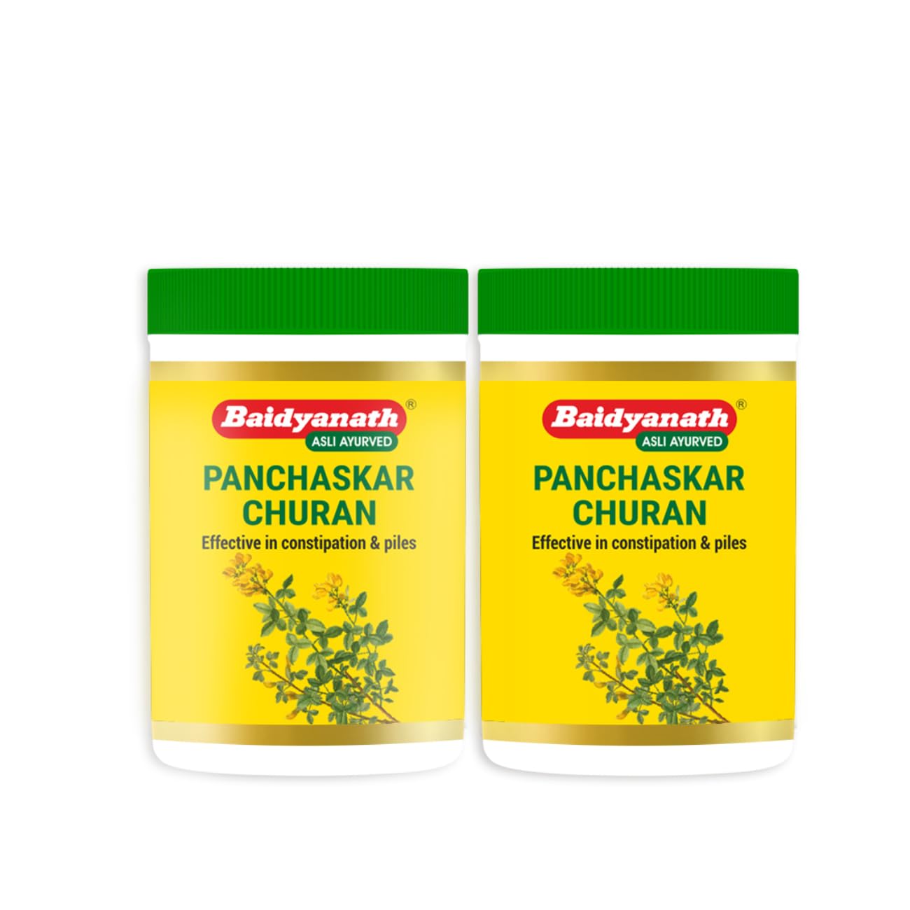 

Baidyanath Panchasakar Churna Herbal Digestive Powder 100 g X Pack of 2 for Bloating Gas Relief and Healthy Digestion Support