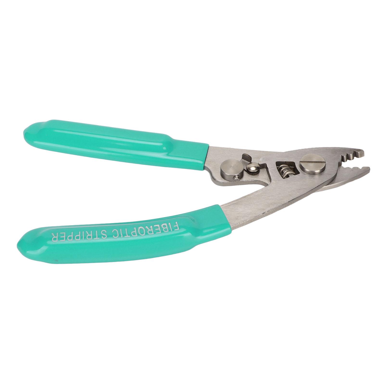 

Інструмент для зняття ізоляції волокна Висока безпека Точна робота Портативний 3-отвірний інструмент для зняття ізоляції дроту для працюючих техніків Електриків зелений