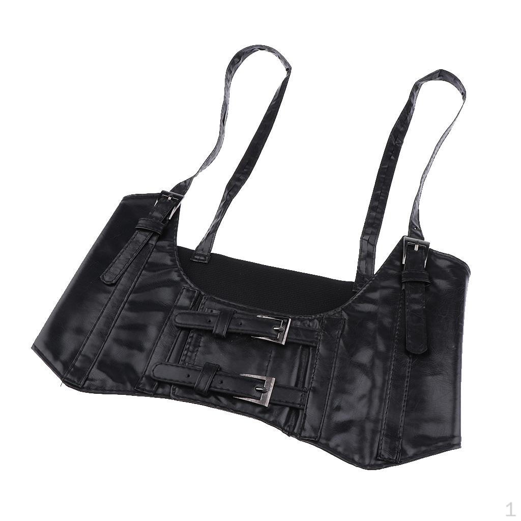 Корсетный Пояс Женский Широкий Куммербунд Пояс на Талию D Black_74cm
