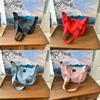 Chic Casual Dumpling Bag Versatile Oxford Fabric Shoulder Bag For Everyday Use