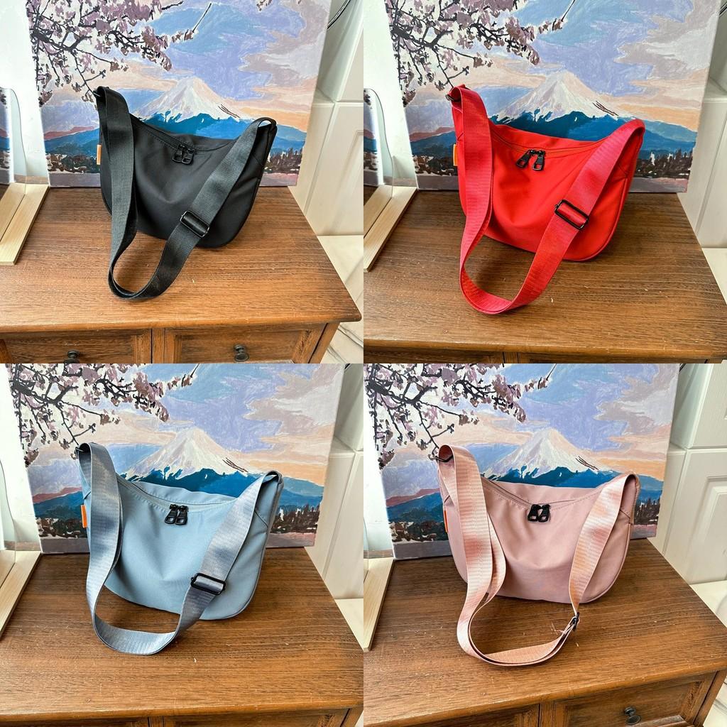 Chic Casual Dumpling Bag Versatile Oxford Fabric Shoulder Bag For Everyday Use