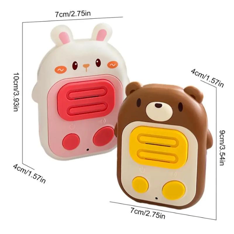 Cartoon Children'S Walkie Talkies Toys Hanging Intercom Machine Parent-Child Telephone Communication Wireless Pager Outdoor Game