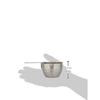 Pearl Metal 200ml Silver Stainless Steel Measuring Cup, VegiLive CC-1129