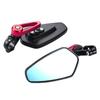 1 Pair Motorcycle Handle Bar Rearview Mirror Scooter Motocross Rearview Mirrors Electrombile Back Side Mirror Universal