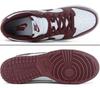 Nike Dunk Low Retro - Herren Sneakers Schuhe Leder Weiß-Rot DV0833-115 ORIGINAL