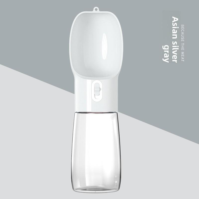 

Pet Water Cup, Travel Water Dispenser, Dog Water and Food Cup, Convenient Pet Water Bottle Supplies Water bottle серый