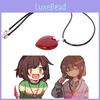 Undertale Chara Love Cosplay Necklace Heart Cosp Pendant Diameter Periphera Game