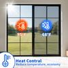 2M One Way Glass Window Home Privacy Film Reflective Self-adhesive Sticker with Install Tool Anti UV Sun Blocker Heat Control