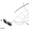 BMW X3 G01 LCI Front Bumper Grille In Glossy Black with Perforations - Model 51135A1AC56