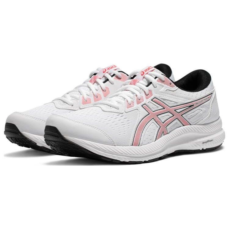 Asics Gel-Contend 8 Comfortable Versatile Synthetic Leather Fabric Durable Breathable Low-Top Short Distance Running Shoes Men sneaker 1011B492-103