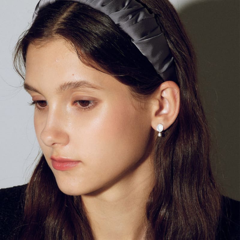 Les Bijoux Philosophy LB_Silver pearl earring