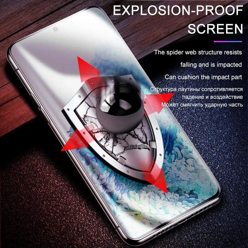 4 Pezzi Pellicola Idrogel Per Samsung Galaxy S24 S23 S20 S21 S22 Plus Ultra FE Note 20 9 10 Plus Proteggi Schermo