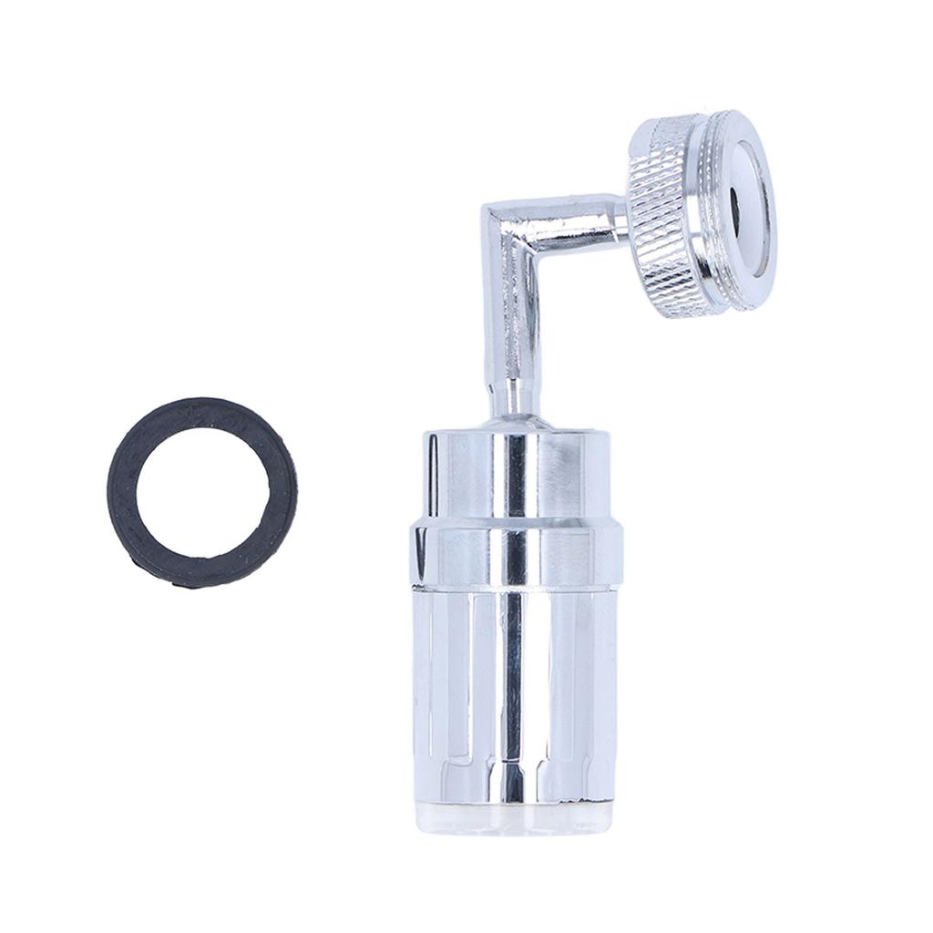 Water Faucet Fashion LED Tricolor Temperature Control Faucet for Bathroom Kitchen 3/4in External
