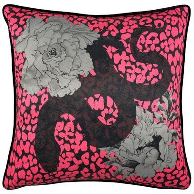 Serpentine Animal Print Cushion Cover