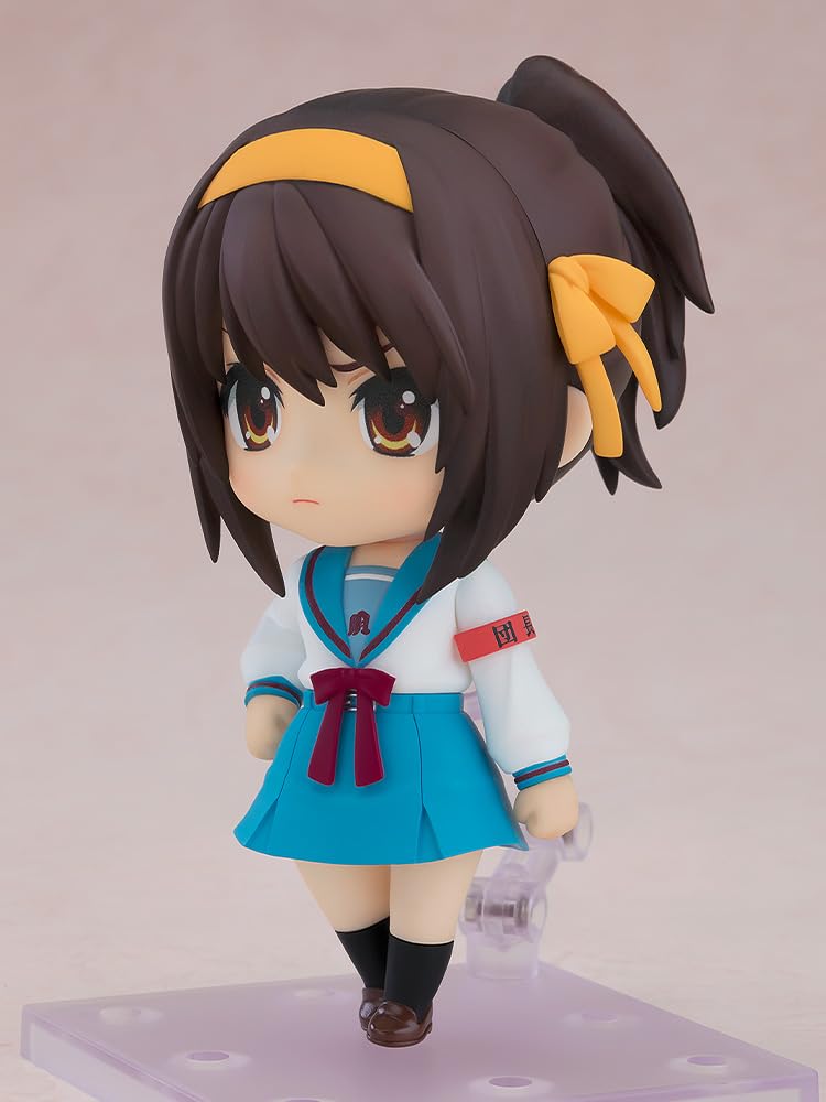 Good Smile Company Nendoroid The Melancholy of Haruhi Suzumiya Haruhi Plastic Painted Movable Figure 2.0 Non-scale
