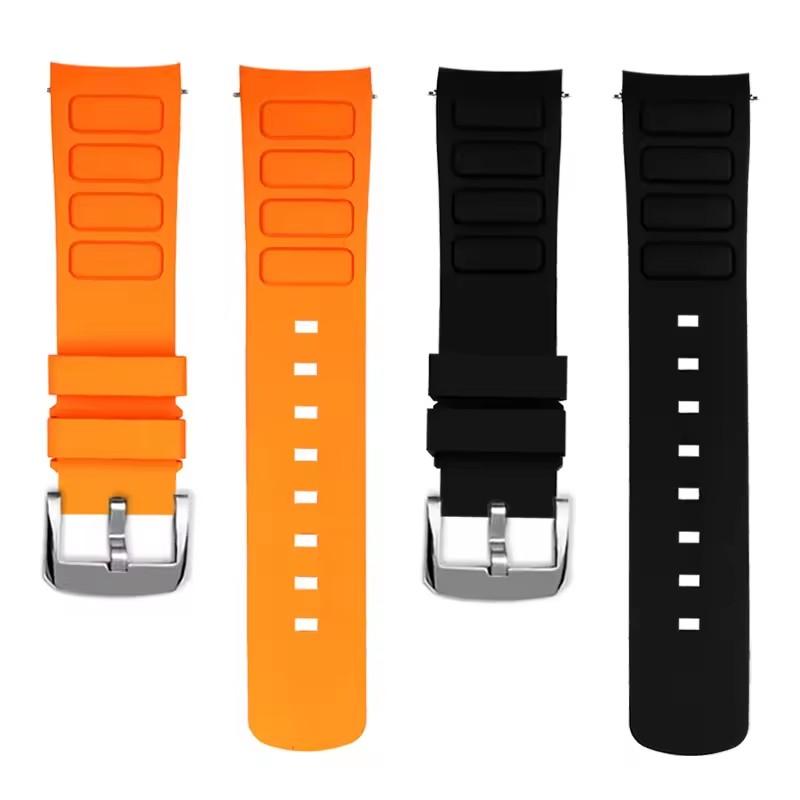 For Mido Multifort TV M049.526 Waterproof Rubber Watch Strap 22mm M049 Curved Interface Silicone Watch Accessories Band