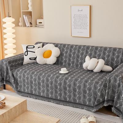 Copridivano in Ciniglia Panno Asciugamano per Divano Universale Quattro Stagioni Monopezzo Completamente Coperto Cuscino per Divano Cuscino Bracciolo Fodera Coperta