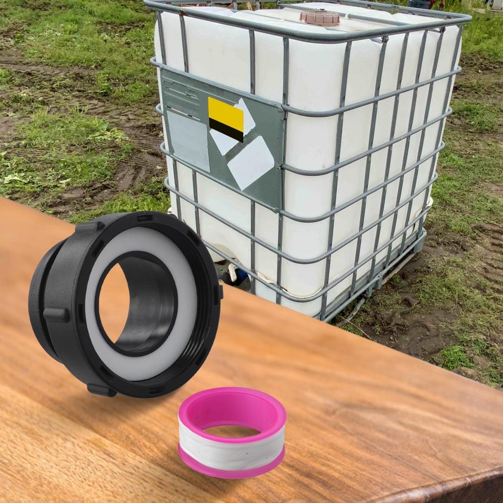 For Schutz Valve IBC Adapter for Garden Tanks Reliable Plastic Tank Connection