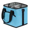 Drink Bag 4-Compartment Insulated Beverage Carrier Foldable with Adjustable Comfortable Shoulder Strap for Travel Hiking Sports