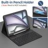 Case For iPad Air 11-inch (M4),For iPad Air 11-inch (A3459 A3460 A3463) Detachable Keyboard Case with Pen Holder