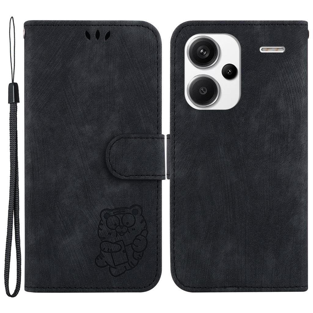 For Xiaomi Redmi Note 13 Pro+ 5G Case Wallet Cute Tiger Pattern Flip Shockproof Phone Cover