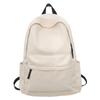 Backpack for Male and Female College Students Large-capacity Solid-color Backpack and Schoolbags for Freshmen
