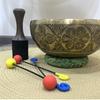 Double Head Friction Gong Mallet Soft Low Notes Gong Resonant Mallet Replacement Gong Wand for Sound Healing Tool
