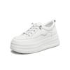 TATA/She 2025 Autumn Shopping Mall Same Thick Soled Board Shoes for Women, Classic and Versatile
