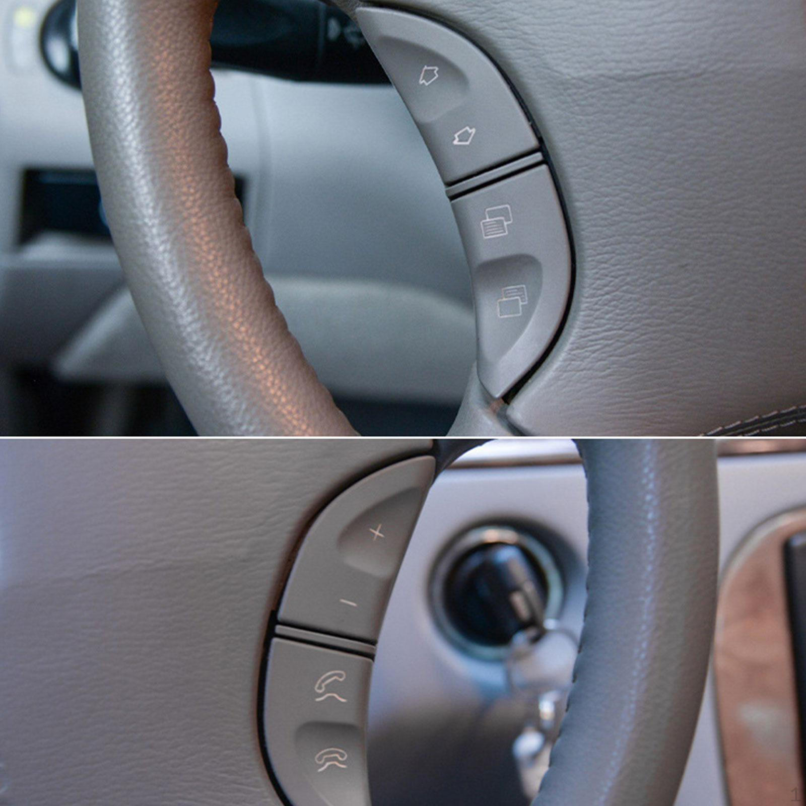 

Комплект кнопок переключателя управления рулевого колеса Замена 2208210679 Аксессуар для салона автомобиля Премиум Ремонт серый