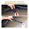 X Autohaux 3 Style Quad ATV Cover Waterproof Snowproof Beach Protector with Reflective Strips Universal Quad Bike ATV Cover