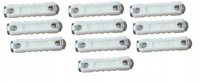 Cylindrical Fuse 8A Ceramic 10 Pieces