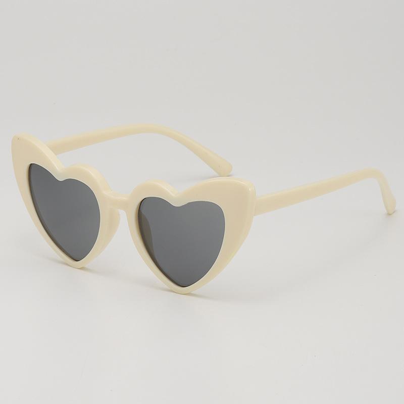 JYL TS Heart Shaped Sunglasses UV Protection Cute Style For Kids 6219
