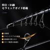 Goture Compact Fishing Rod Medium Telescopic Pack Rod Baitcasting 1.83M