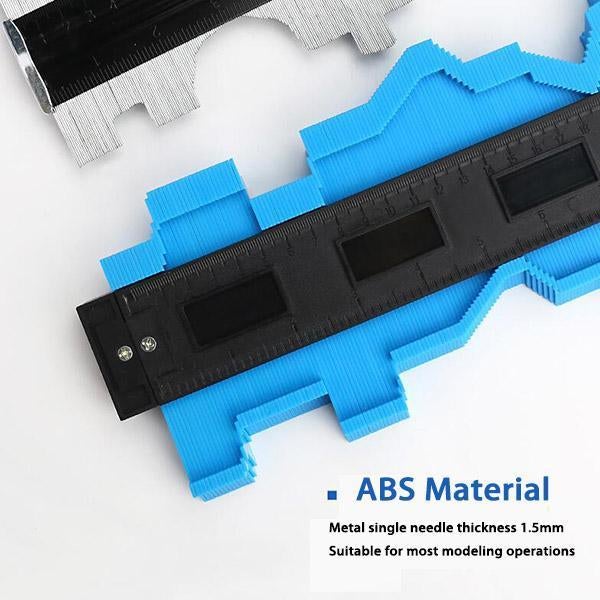 Shape Gauge Duplicator Profile Duplication Gauge Contour Template Plastic Contour Copy Duplicator Measuring Tool Contour Gauge