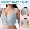 1pc Ziplacy - Ultra Soft Front Zip Wireless Lifting Bra, Women's Sports Bra Wireless