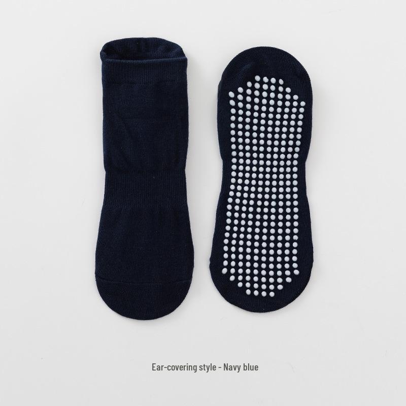 Non-Slip Yoga, Pilates, Aerobics, Dance, and Trampoline Socks for Men & Women, Adult Sports Socks