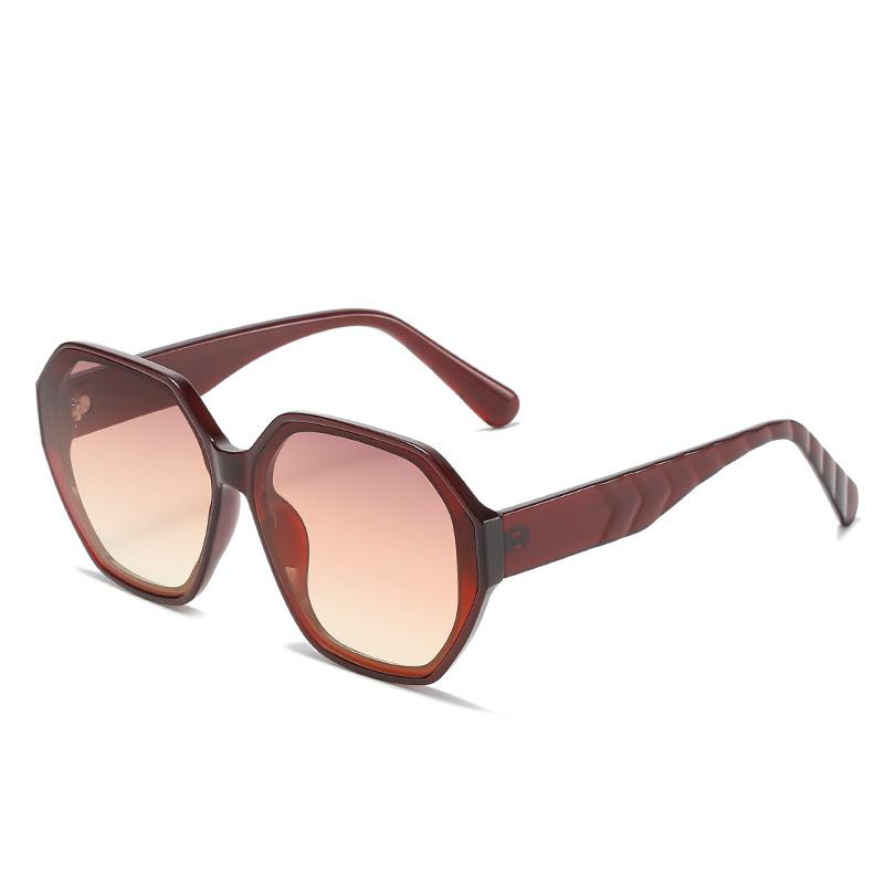 JYL Sunglasses Irregular Polygon Wave Leg Uv Blocking Eyewear 9131 A-14409 патриарх