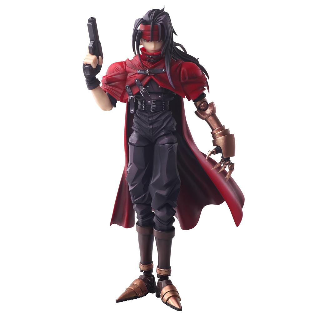 Final Fantasy VII Bring Arts PVC painted movable figure <Vincent Valentine>
