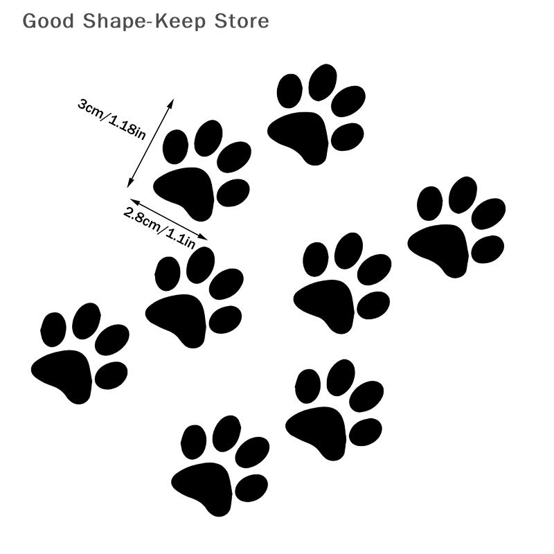 Road Bike, E-Bike, MTB Decor with Reflective Cat Paw Stickers; Vinyl Decals for Bicycle Bodies and Moto Helmets Accessories