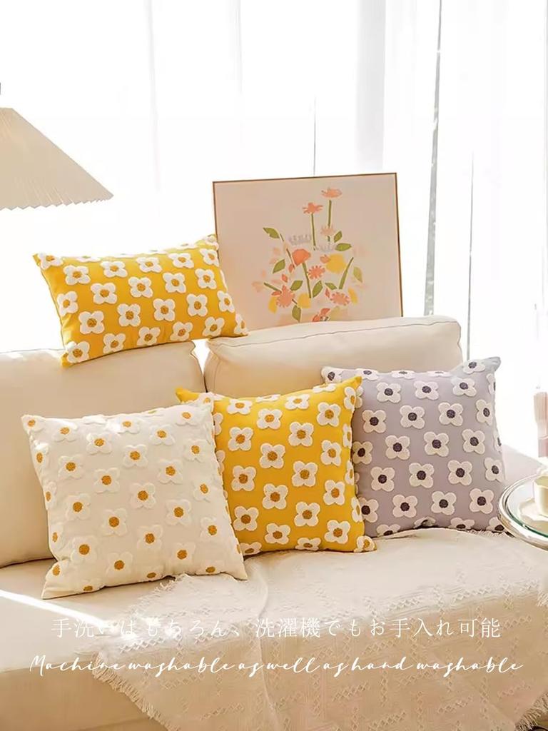 Mitsutoki Kobo Cushion Nordic Sofa Back Decorative Pillow Zabuton Body Pillow Backrest Sofa Cushion Interior Room Hidden Soft To the Available In 3