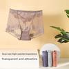 Große Größe Damen Sommer Floral Sexy Hohl Spitze Bauchstraffend Hüfte Atmungsaktive Baumwolle Schritt Hohe Taille Dreieck Panties