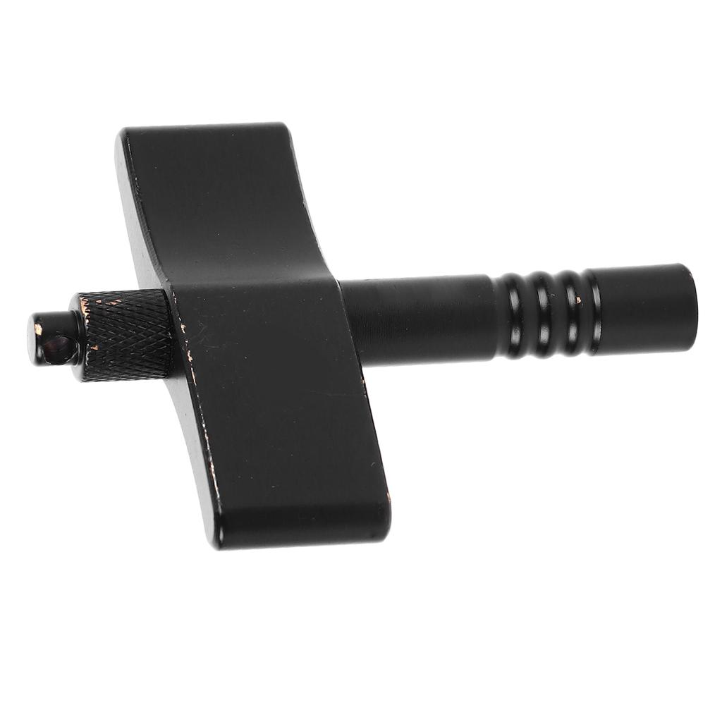 Drum Tuning Key Metal Portable Professional Multifunctional Square Drum Wrench for Gongs Pianos Black