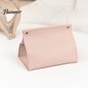 Flexible PVC Tissue Box Cover Box, Easy Open Waterproof Leather Design, Simple Double-sided Case Style Durable Anti-Crack Dispenser for Home