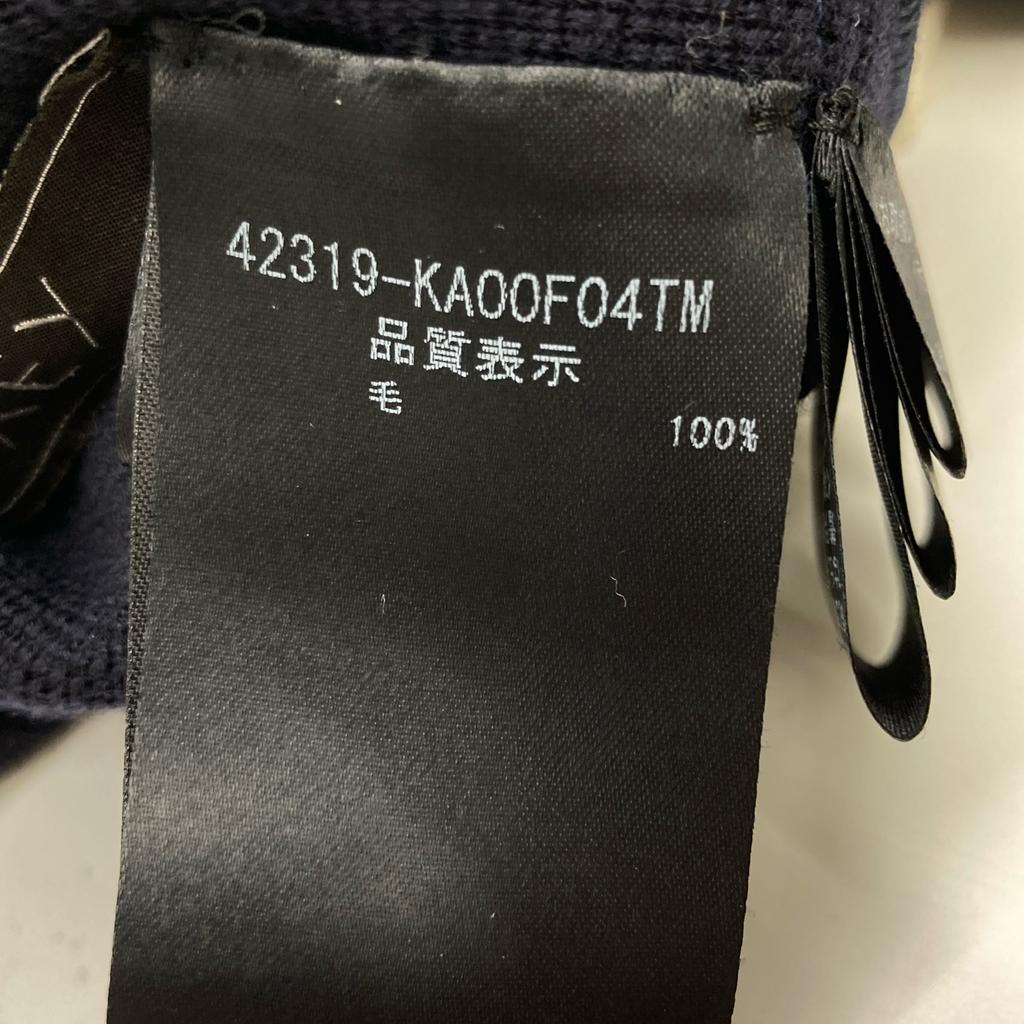 FOXEY BOUTIQUE 42319 Navy Knit Dress Letter F One Piece dress 42 NavyUsed