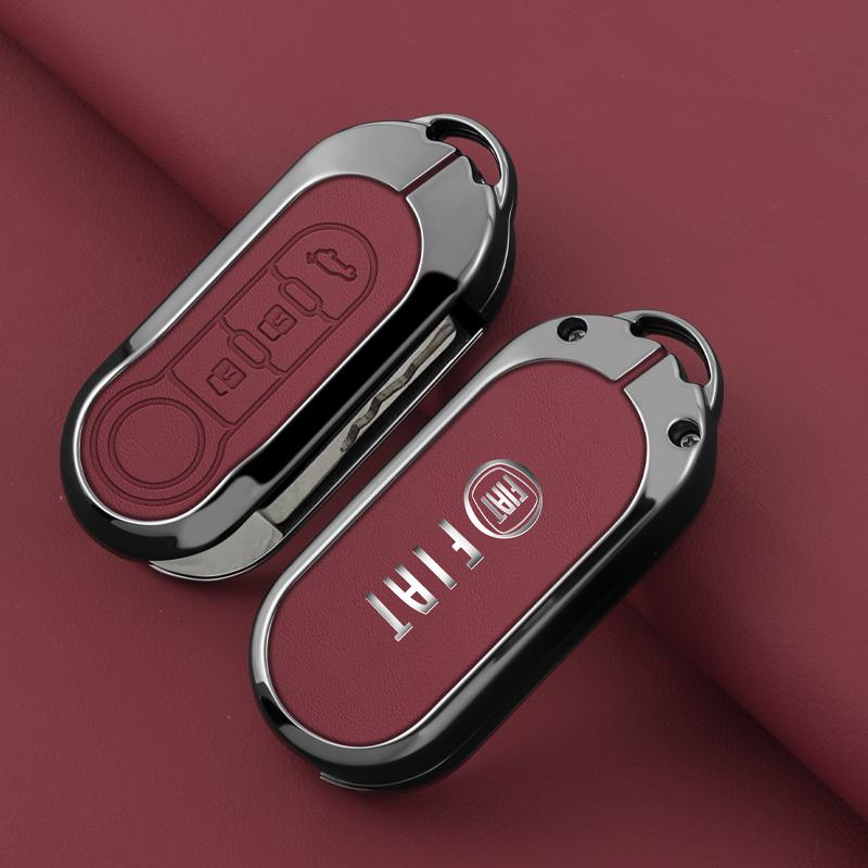 Car Remote Key Case Cover Holder Shell Fob For Fiat 500 Ducato Panda 500L Punto Lancia Musa For Citroen Jumper For Peugeot Boxer