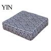 Supportive Cushion for Bay Window Modern Stylish Chair Cushion, Ultra Soft Square Geometric or Comfortable Floor Seat Mat Meditation Plant Prints,